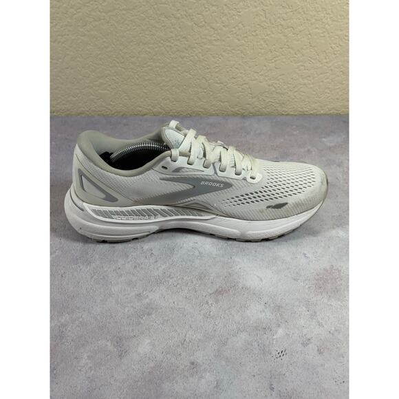 Brooks Adrenaline GTS 23 Womens 9 Wide Shoes Running White Sneaker 1203811D104 - Picture 9 of 15